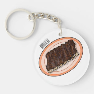 Porte-clefs Caricature à côtes courtes