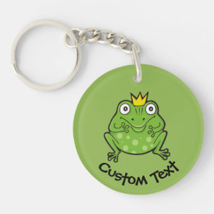 Porte-clefs Caricature de grenouille
