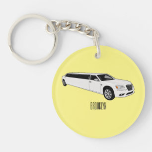 Porte-clefs Caricature limousine