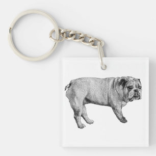 Porte-clefs Carol Night Bulldog Porte - clé