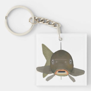 Porte-clefs Carpe commune - Tête de poisson