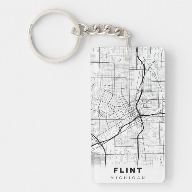 Porte-clefs Carte de Flint (Devant)