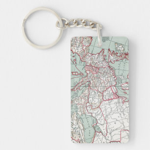 Porte-clefs CARTE De l'EUROPE, 12ème siècle