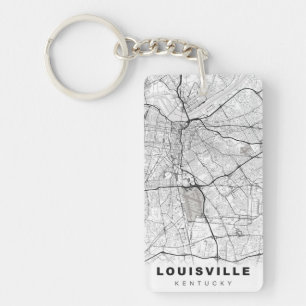 Porte-clefs Carte de Louisville