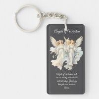 Carte de prière des anges de la sagesse