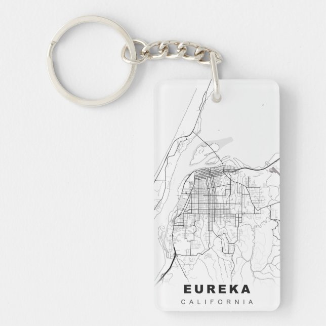 Porte-clefs Carte d'Eureka (Devant)