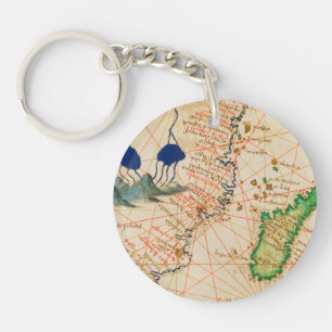 Porte-clefs Carte du Madagascar