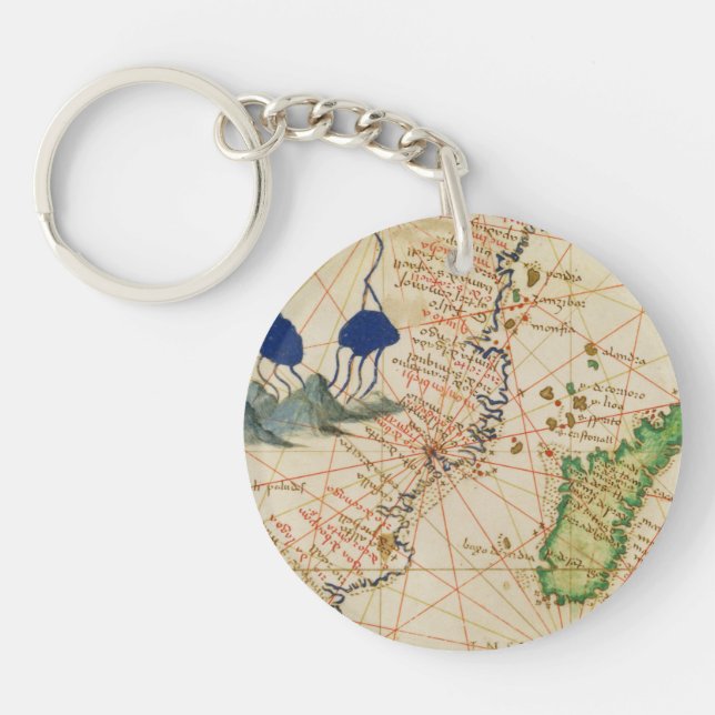 Porte-clefs Carte du Madagascar (Devant)