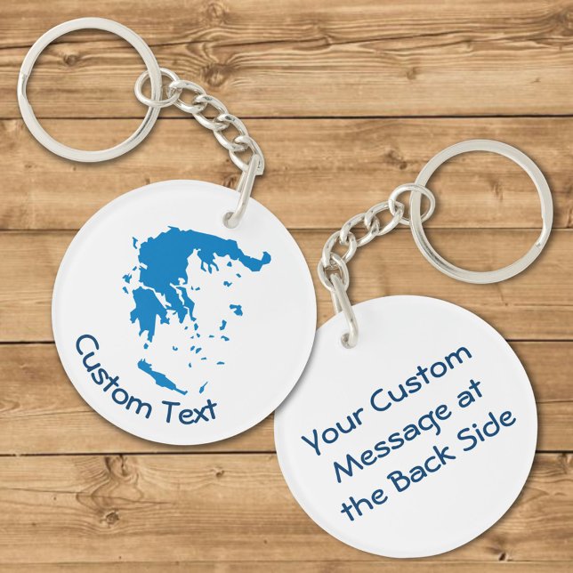 Porte-clefs Carte du Porte - clé grec (Créateur téléchargé)