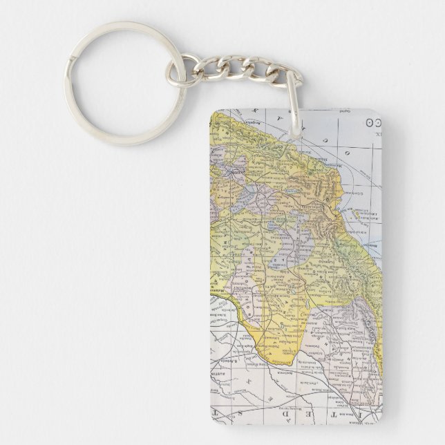 PORTE-CLEFS CARTE : LE MEXIQUE (Devant)