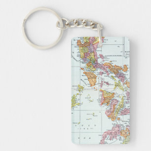 PORTE-CLEFS CARTE : PHILIPPINES, 1905