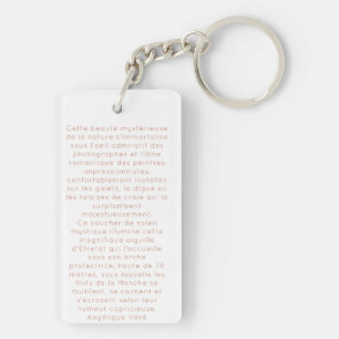 Porte-clefs Carte simple