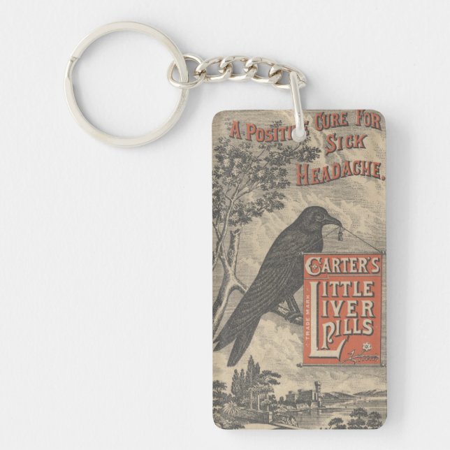 Porte-clefs Carter's Little Liver Pills Ephemera Porte - clé (Devant)