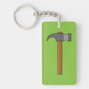 Porte-clefs Carton en marteau