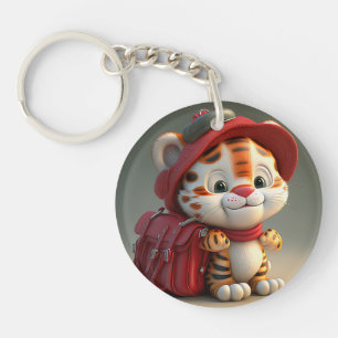 Porte-clefs Cartoon bébé Tiger-76775