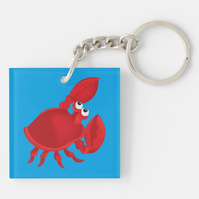 Porte-clefs Cartoon crab (Dos)
