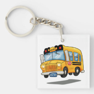 Porte-clefs Cartoon School Bus