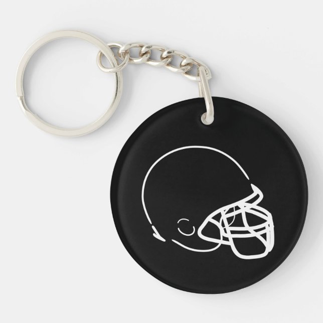 Porte-clefs Casque de football (Devant)