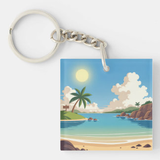 Porte-clefs Casquette de camionneur Économisez l'eau, Buvez de