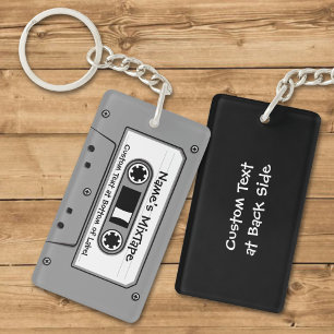Porte-clefs Cassette audio Grey