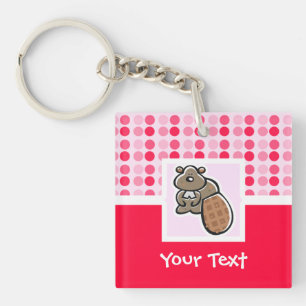 Porte-clefs Castor mignon
