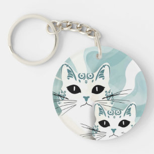 Porte-clefs cat,
