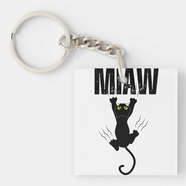 Porte-clefs Cat miaw (Devant)