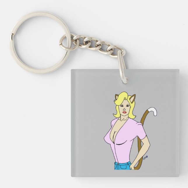 Porte-clefs catgirl (Devant)