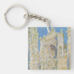 Porte-clefs Cathédrale de Rouen, Portail, Lumière du matin Cla