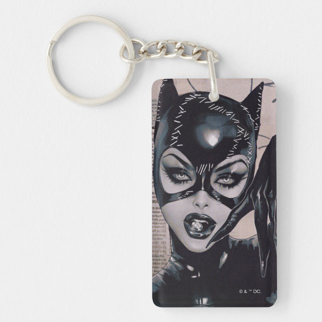 Porte-clefs Catwoman #50 Sozomaika Cover Illustration (Devant)