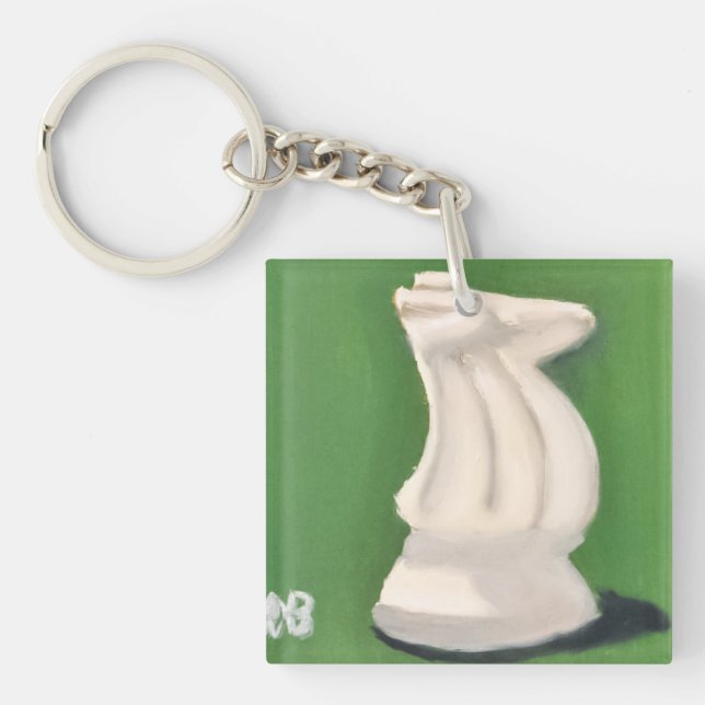 Porte-clefs Cavalier blanc (Devant)