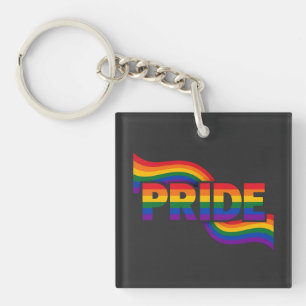 Porte-clefs Célébration arc-en-ciel de la fierté