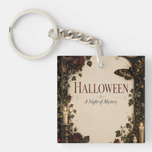 Porte-clefs Célébration élégante de Halloween dans le style go