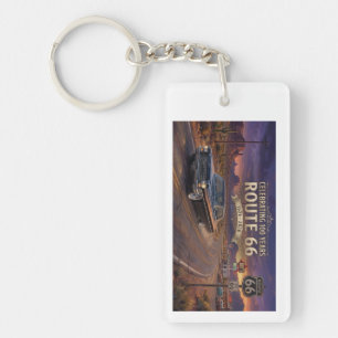 Porte-clefs Célébrer 100 Ans : Route 66