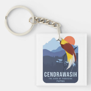 Porte-clefs Cendrawasih