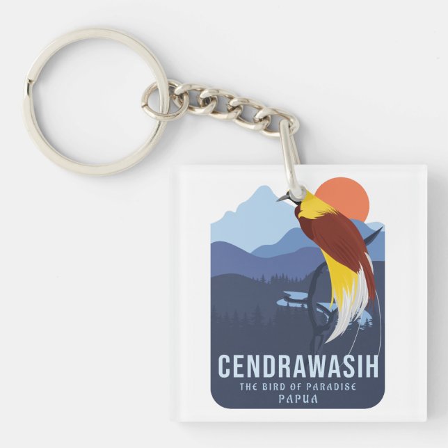 Porte-clefs Cendrawasih (Devant)