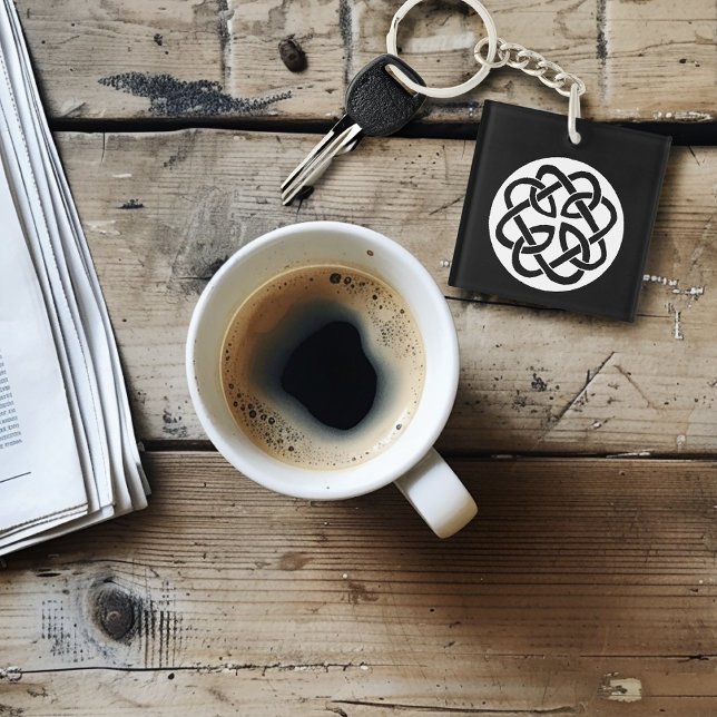 Porte-clefs Cercle de travail de noeud celtique (Créateur téléchargé)