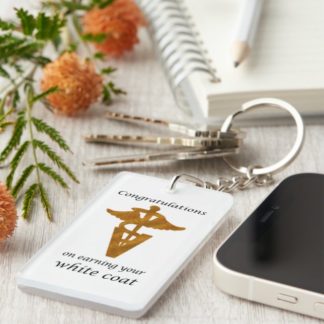 Porte-clefs Cérémonie de la couverture blanche vétérinaire de  (Devant droit)