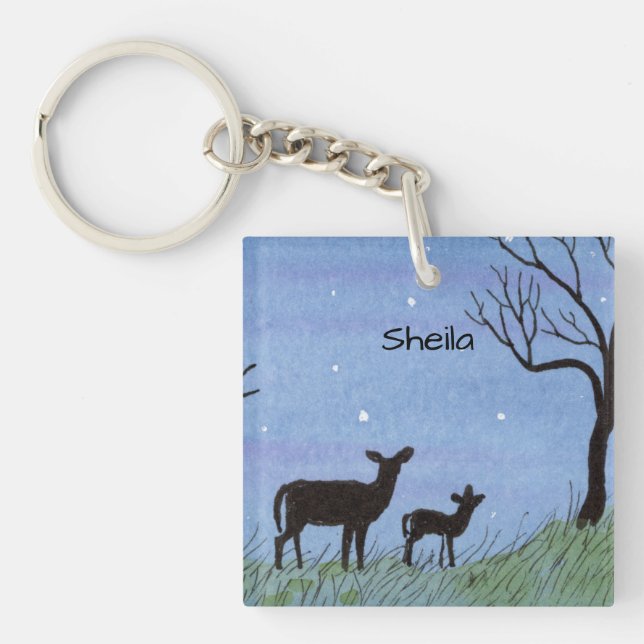 Porte-clefs Cerf (Devant)