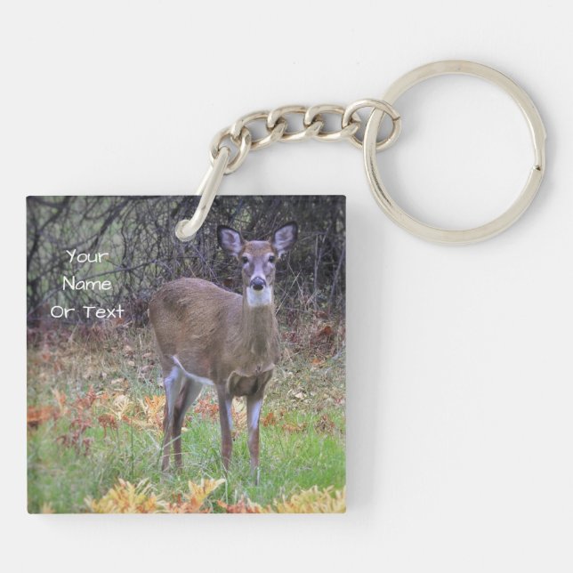 Porte-clefs Cerf curieux (Dos)