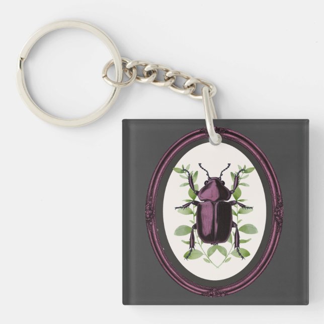 Porte-clefs Cerf-volant encadré (Devant)