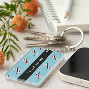Porte-clefs Cerisier Fleur, Sakura Rose, Votre Nom