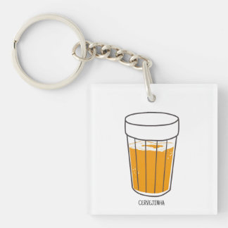 Porte-clefs Cervejinha Beer Shirt – Funny Brazilian Beer Love