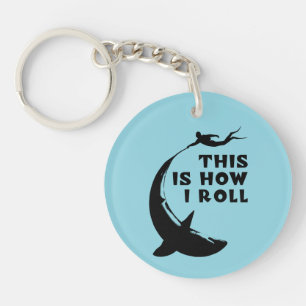 Porte-clefs C'Est Comme Ça Que Je Roule - Plongée Sous-Marine