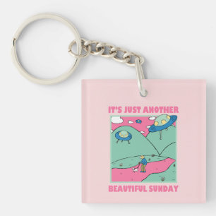 Porte-clefs C'est juste un autre beau dimanche