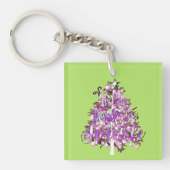 Porte-clefs C'est la saison pour briller (Devant)