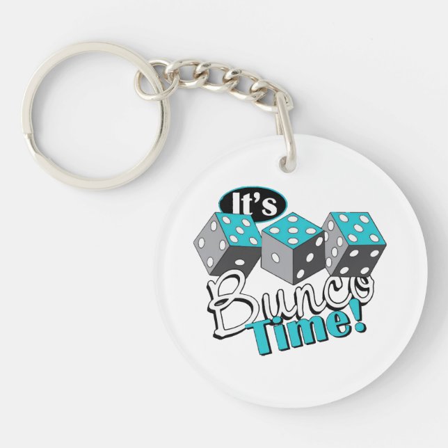 Porte-clefs C'est l'heure de Bunco ! (Devant)