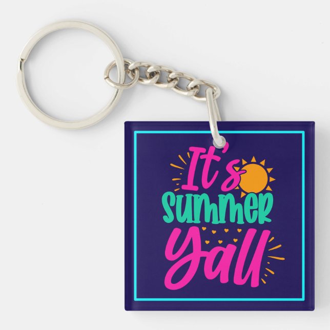Porte-clefs C'est Summer Y'all-54808 (Devant)
