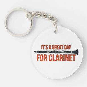Porte-clefs C'est un grand jour pour Clarinet