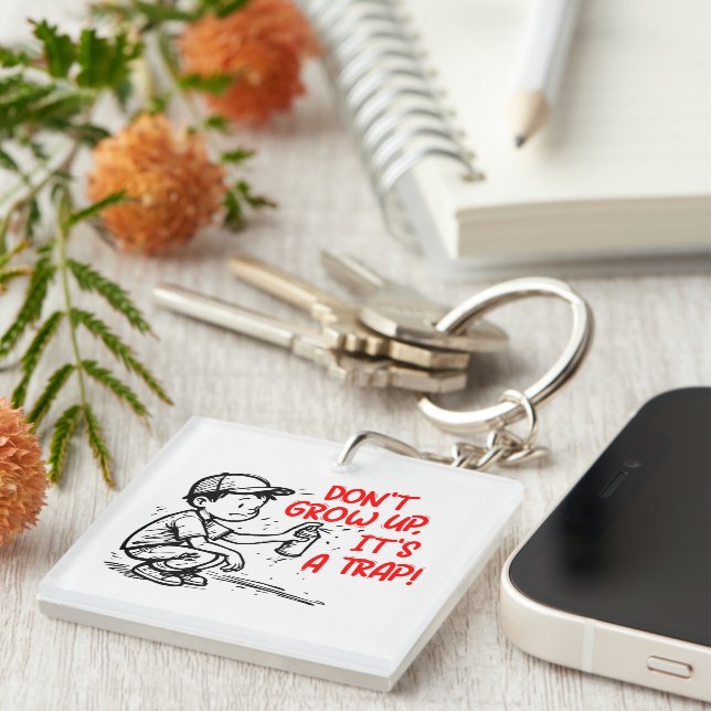Porte-clefs C'est un piège (Devant Droit)